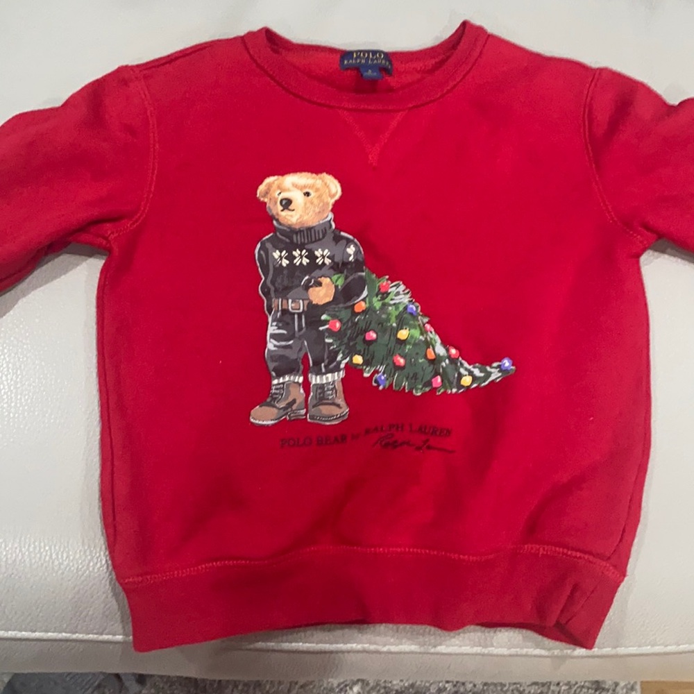 Polo Bear Fleece Sweatshirt - little boys